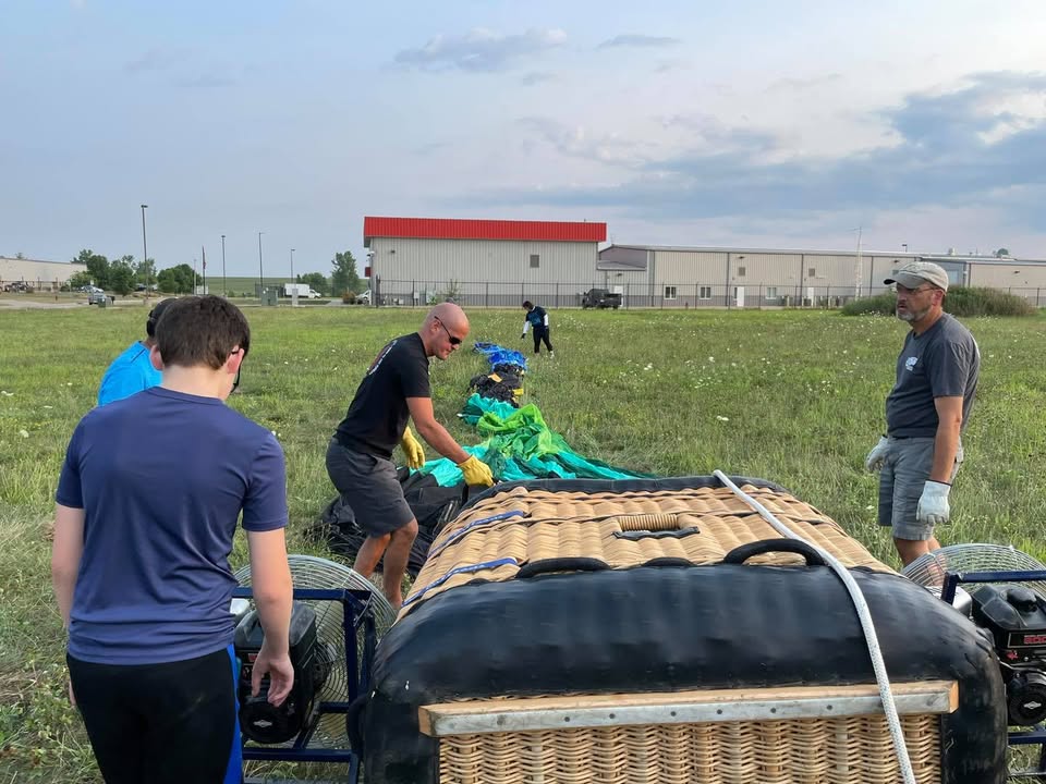 Crew worked really hard the other night.