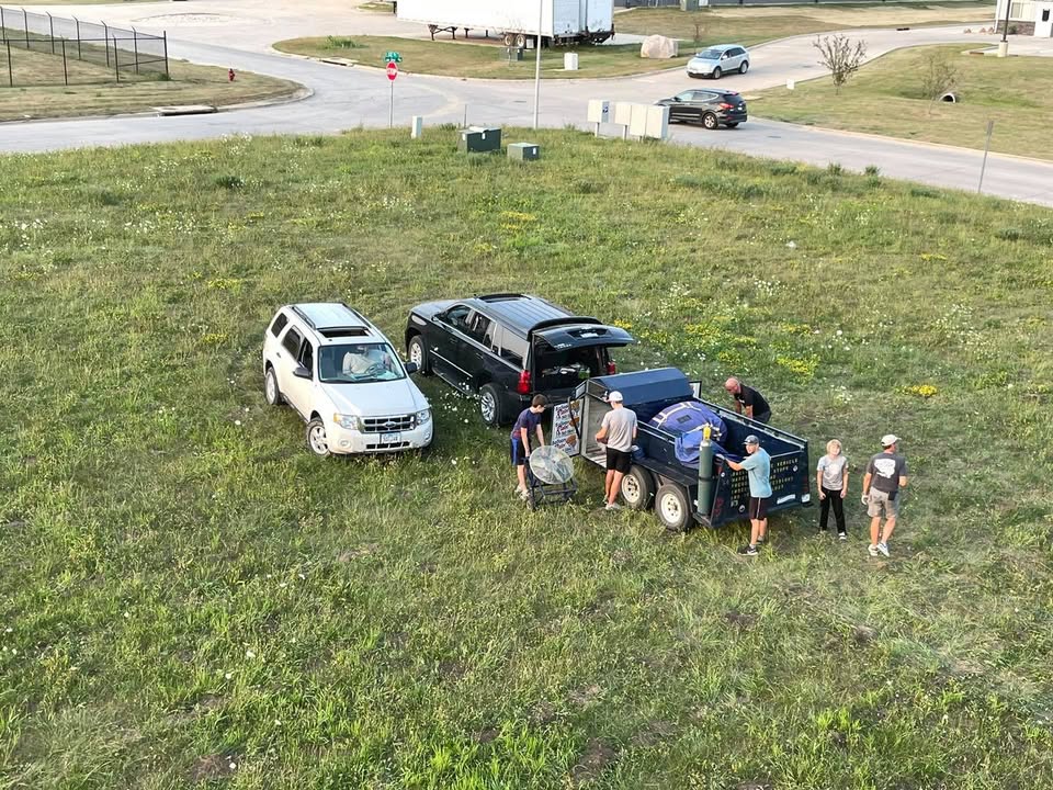 Crew worked really hard the other night.