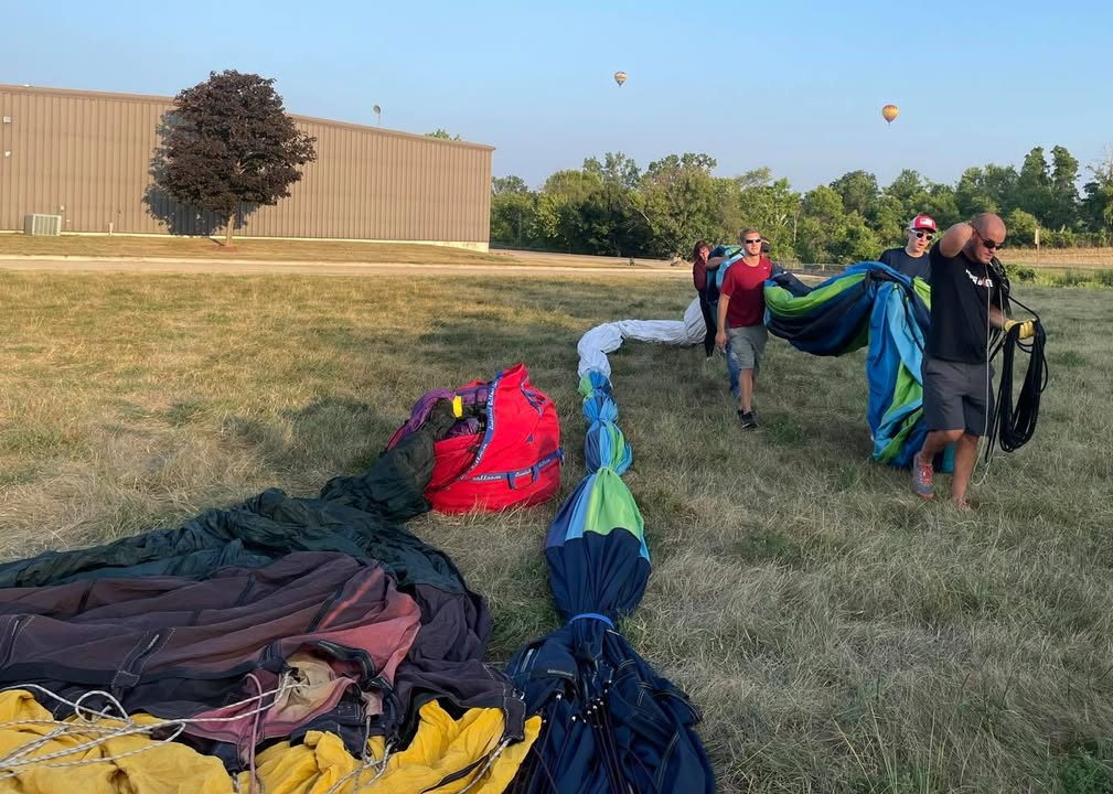 Last night we decided not to fly.