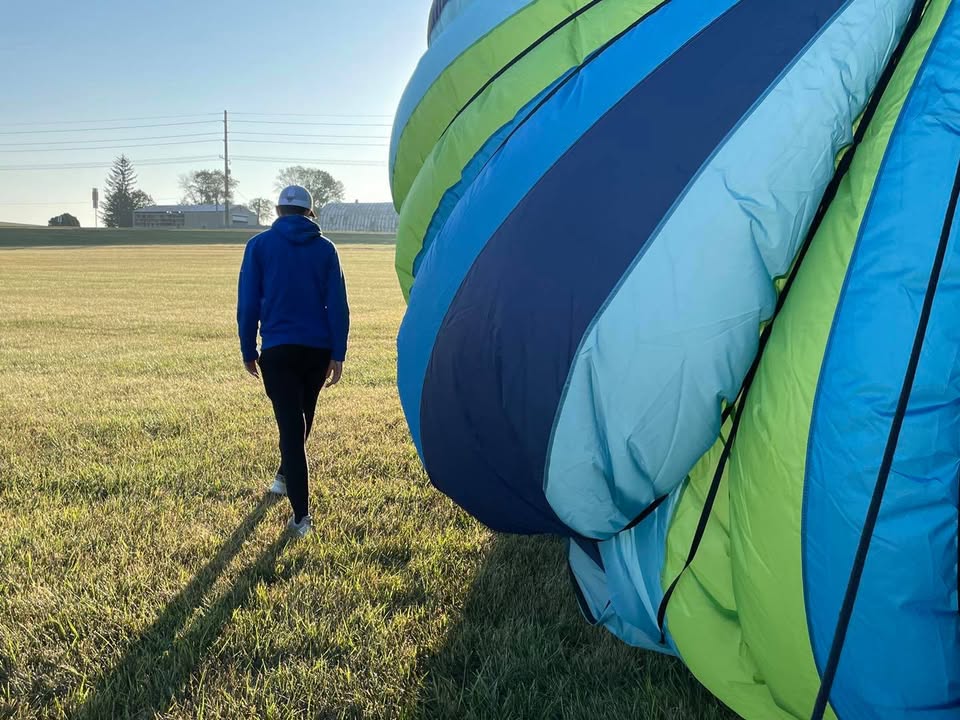 Another beautiful flight this morning.