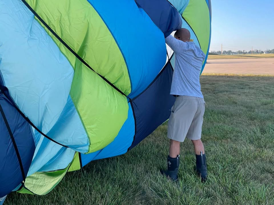 Another beautiful flight this morning.