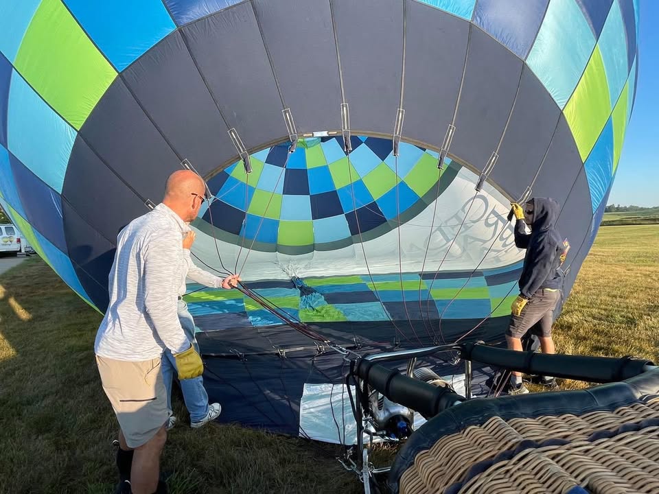 Another beautiful flight this morning.