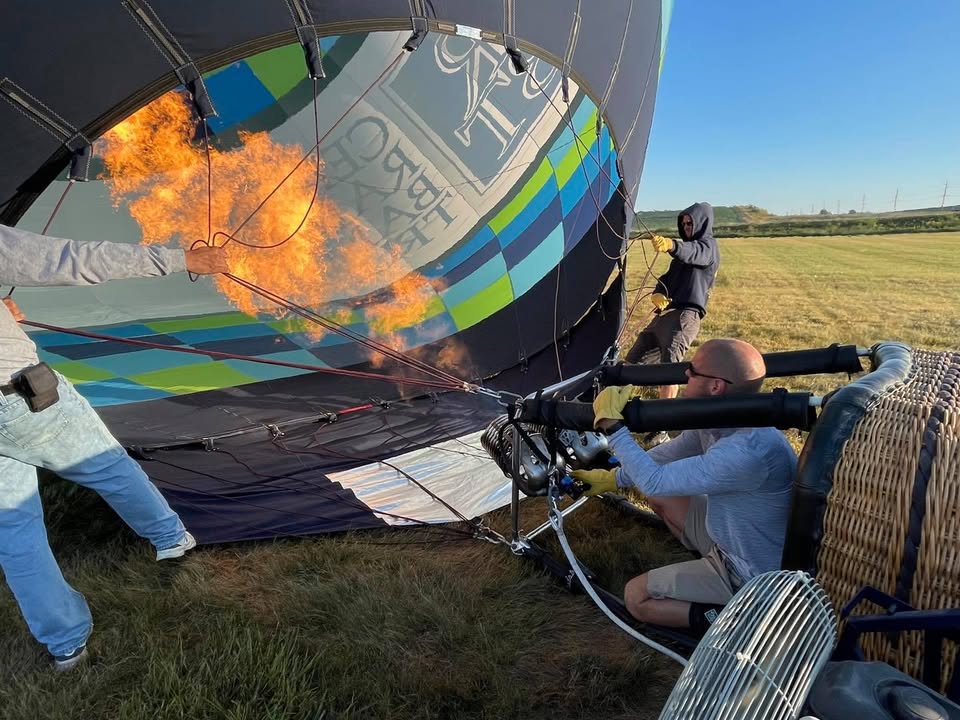 Another beautiful flight this morning.