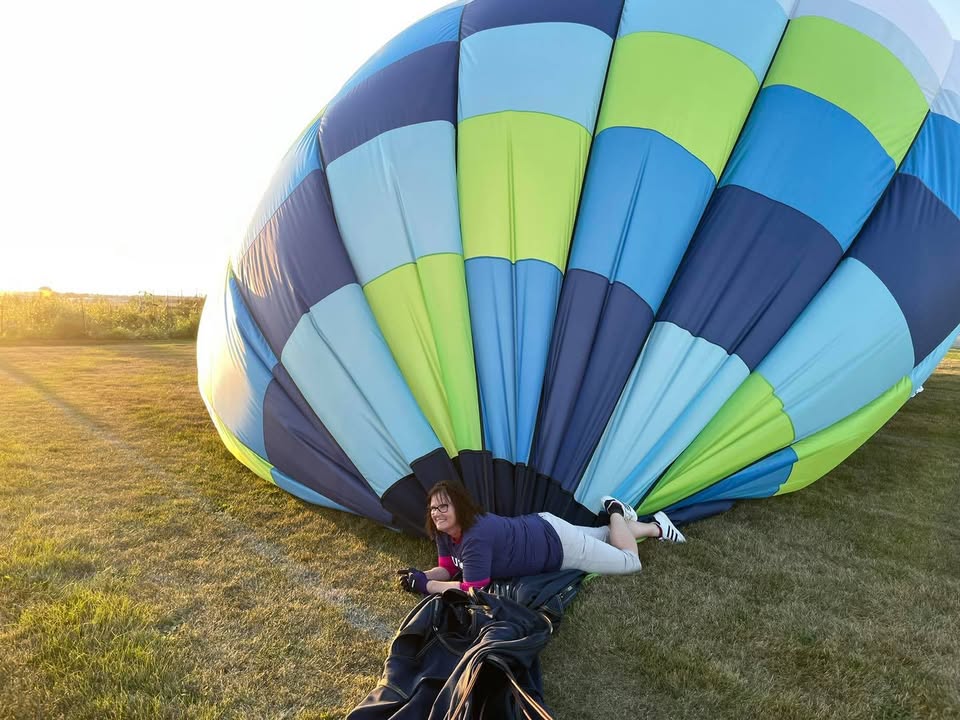 Flight over beautiful Iowa.