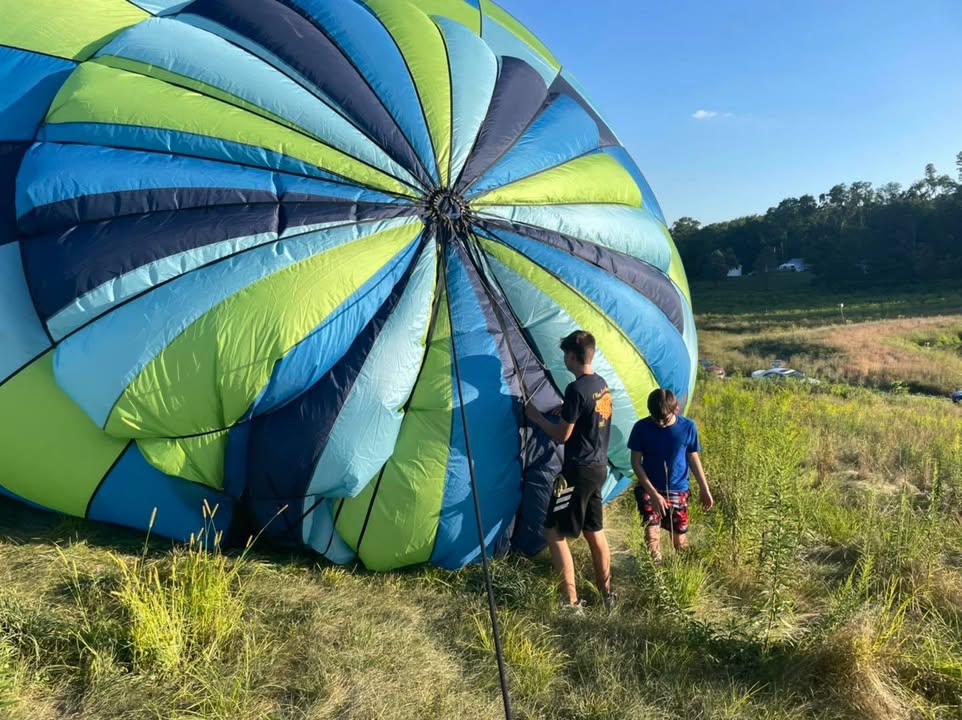 Yesterday’s flight!