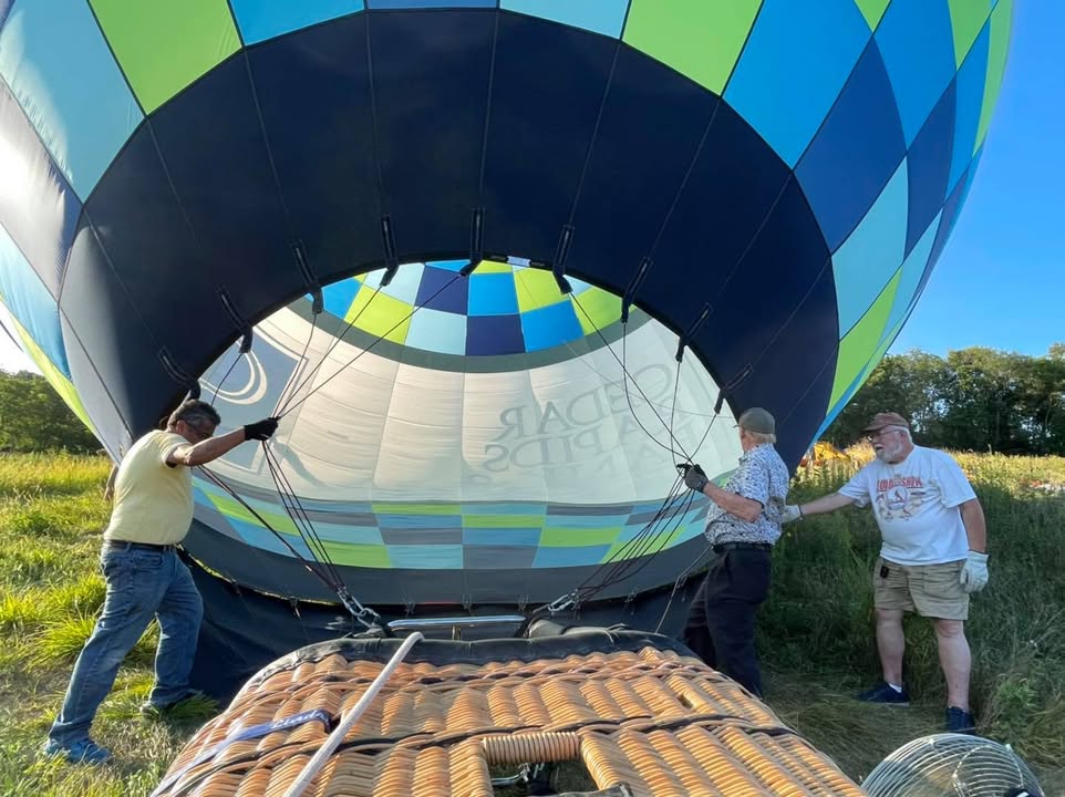 Yesterday’s flight!