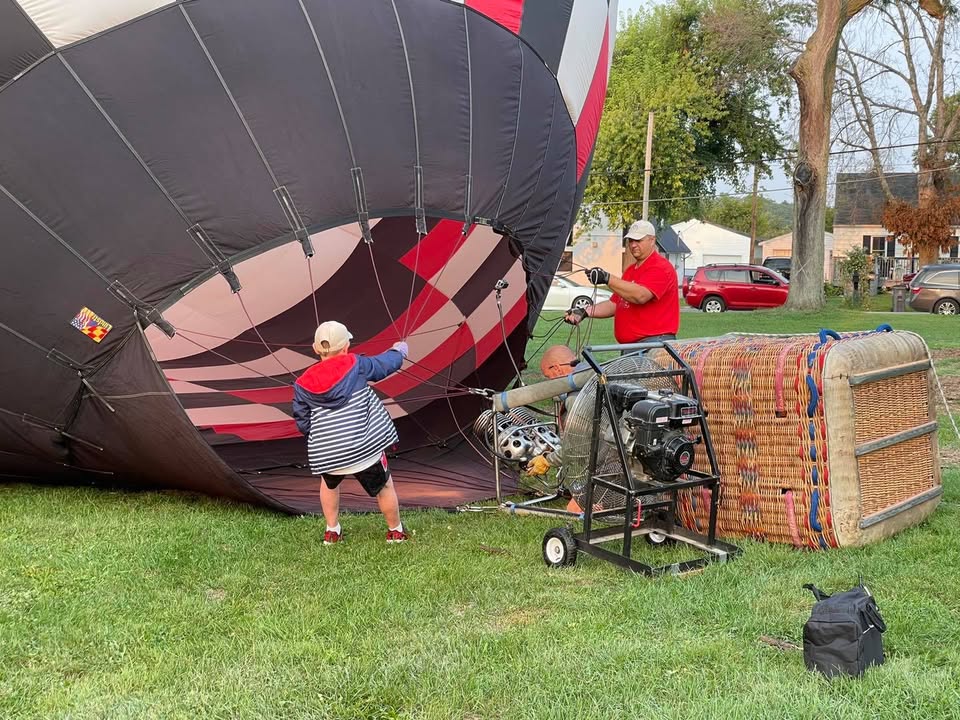 Ballooning on the 20th anniversary of 9/11.
