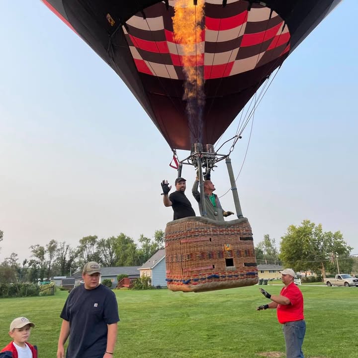 Ballooning on the 20th anniversary of 9/11.