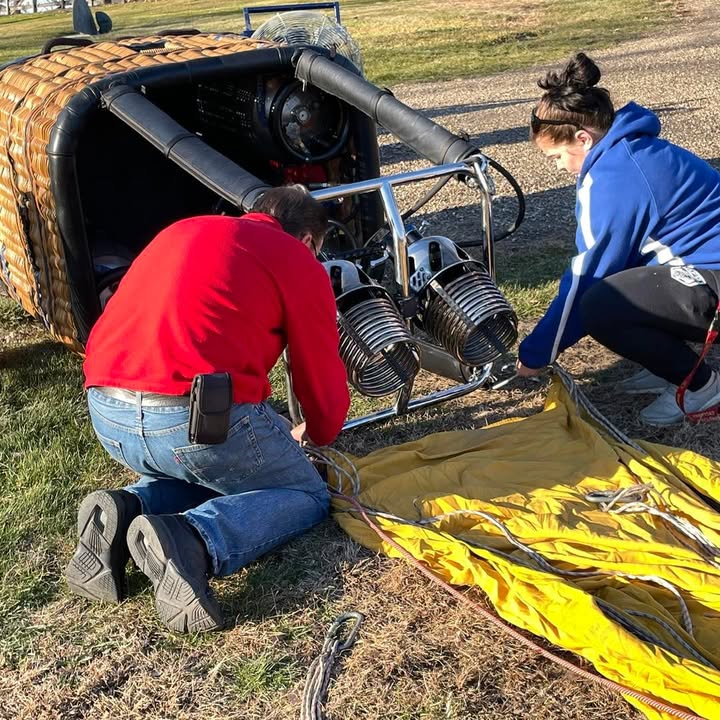 Reid closed out November 2021 with a solo flight.