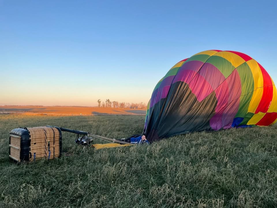 Reid closed out November 2021 with a solo flight.