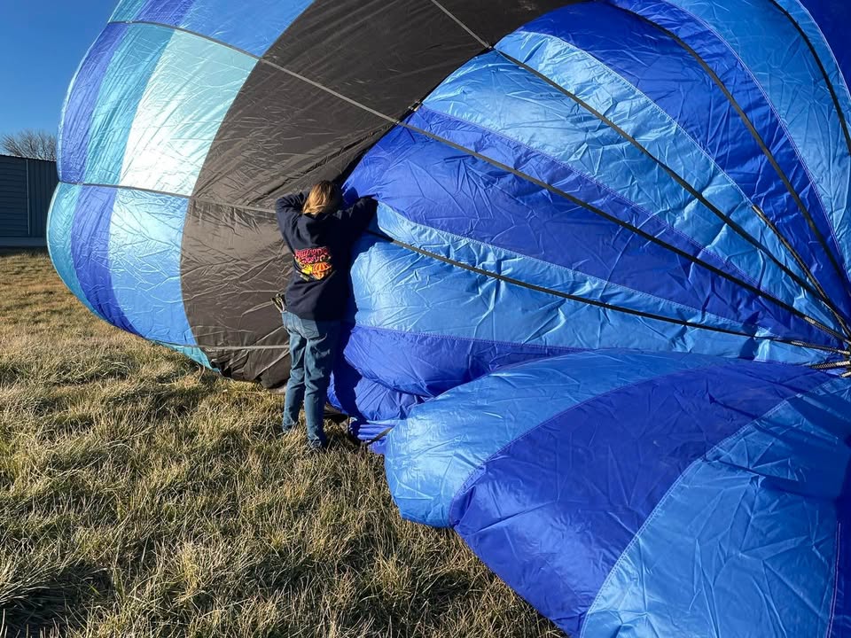 Flying on Christmas Day!