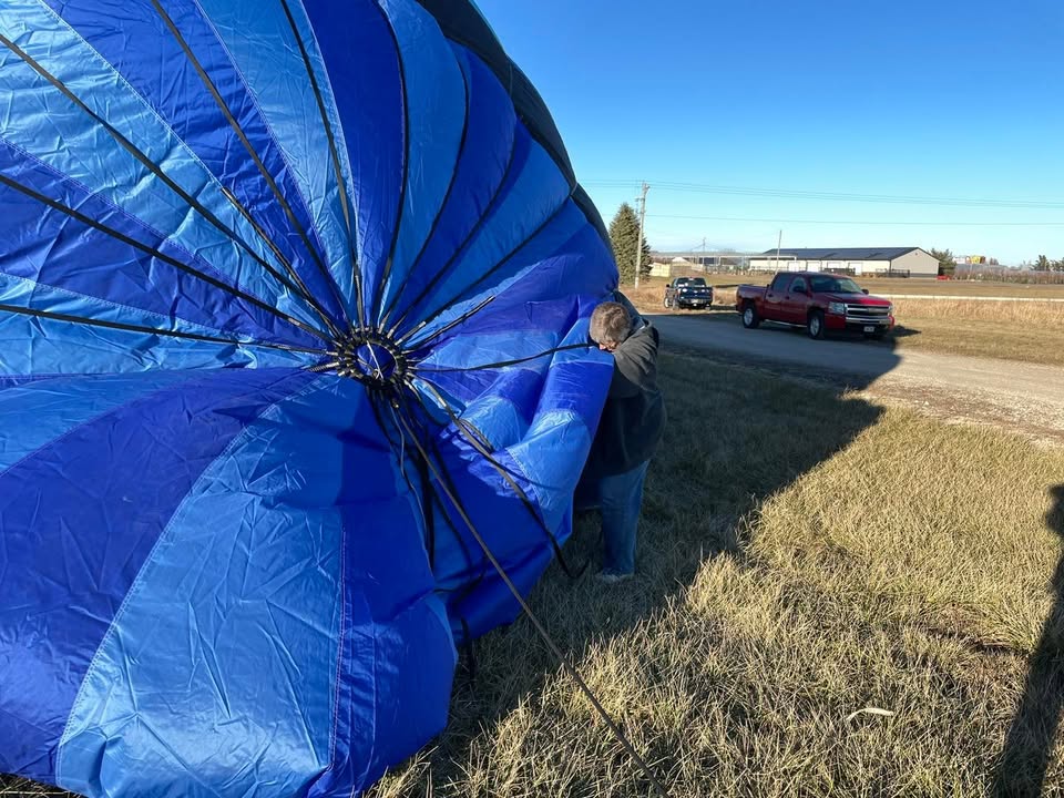 Flying on Christmas Day!