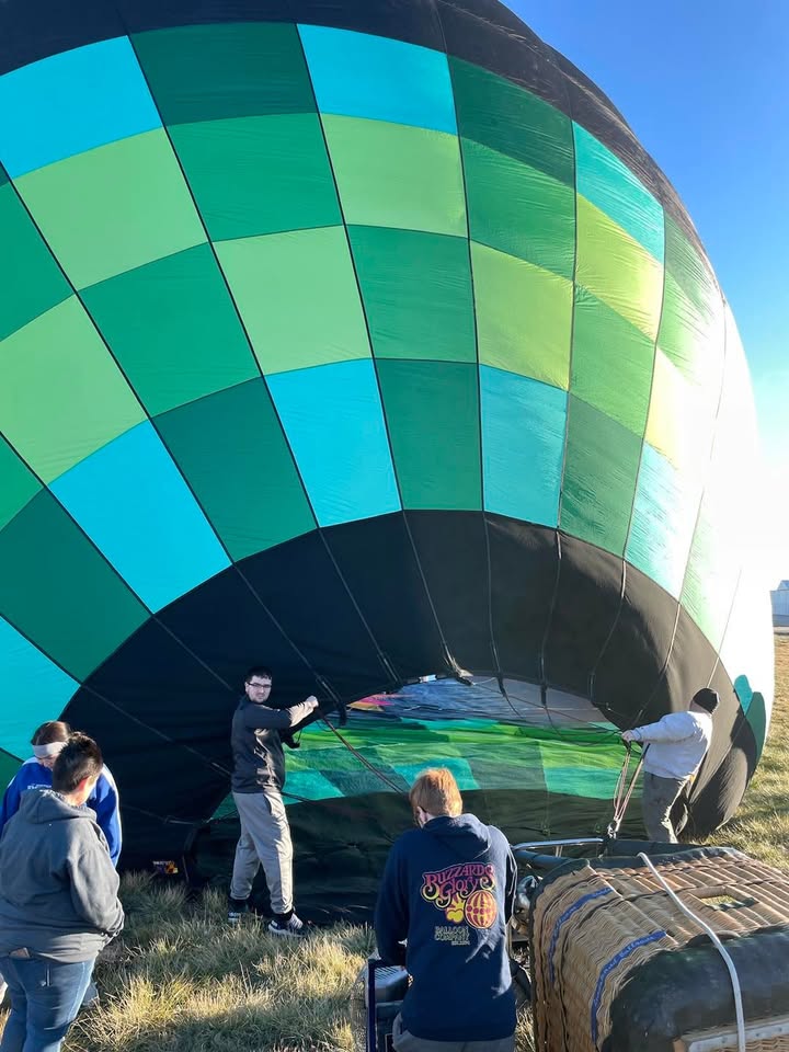 Flying on Christmas Day!