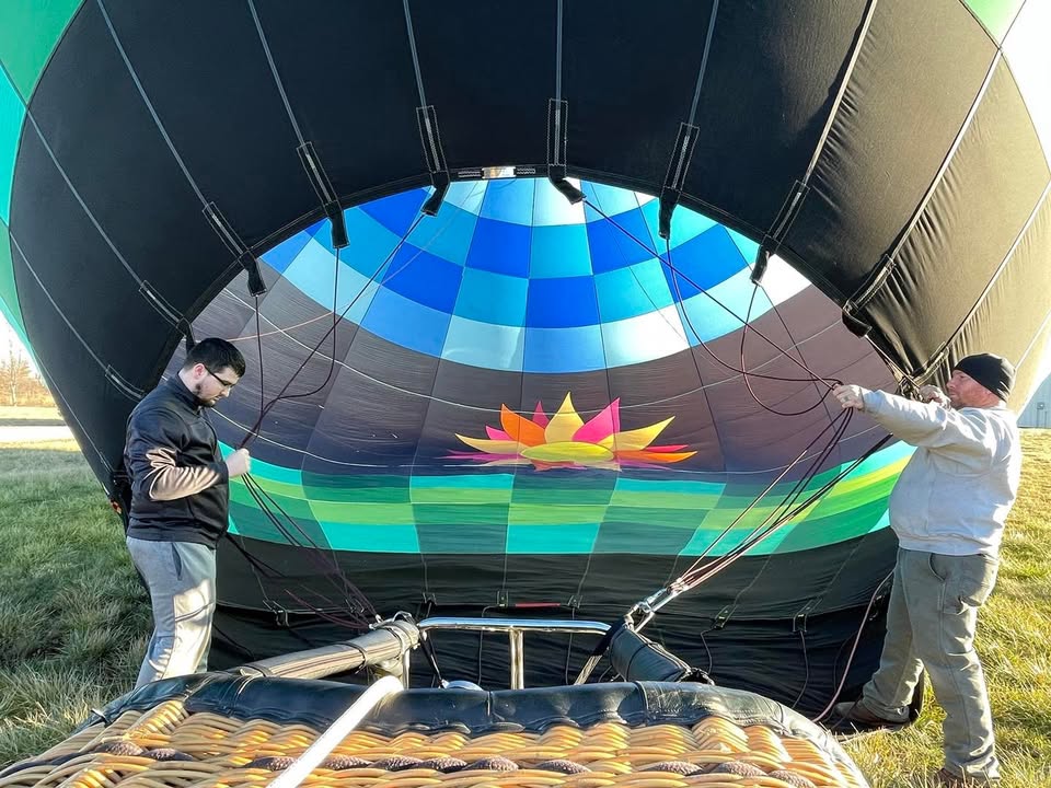 Flying on Christmas Day!
