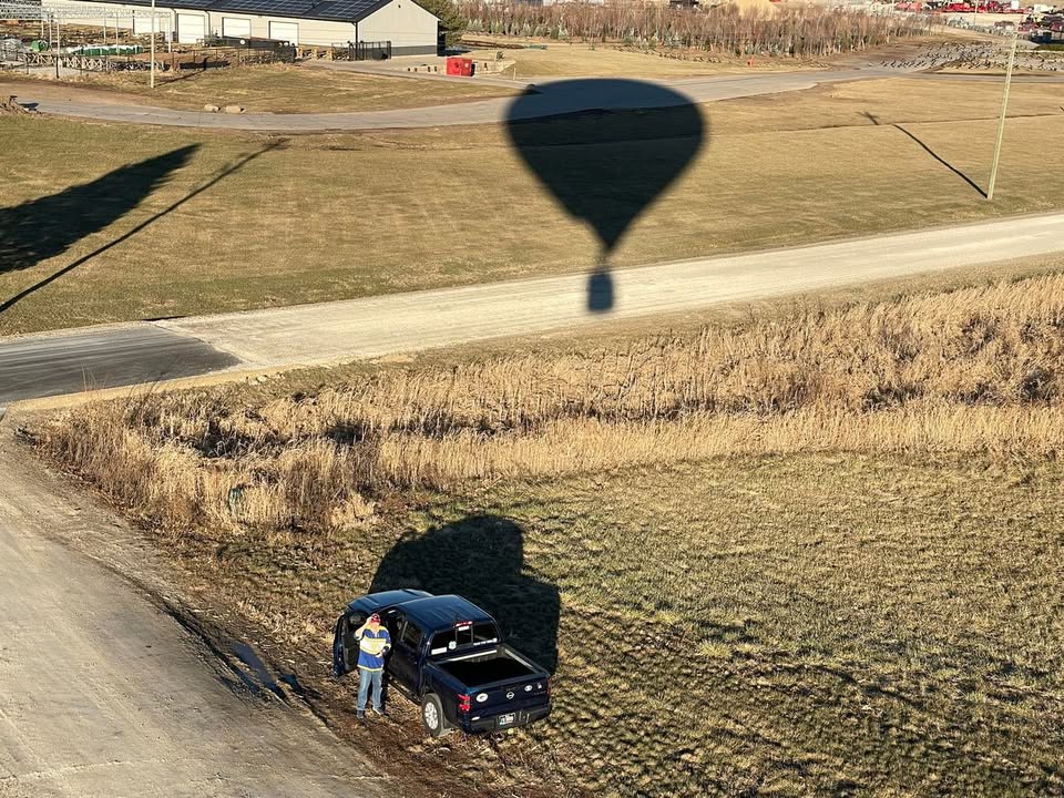 Flying on Christmas Day!