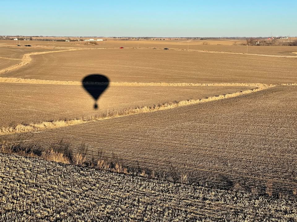 Flying on Christmas Day!