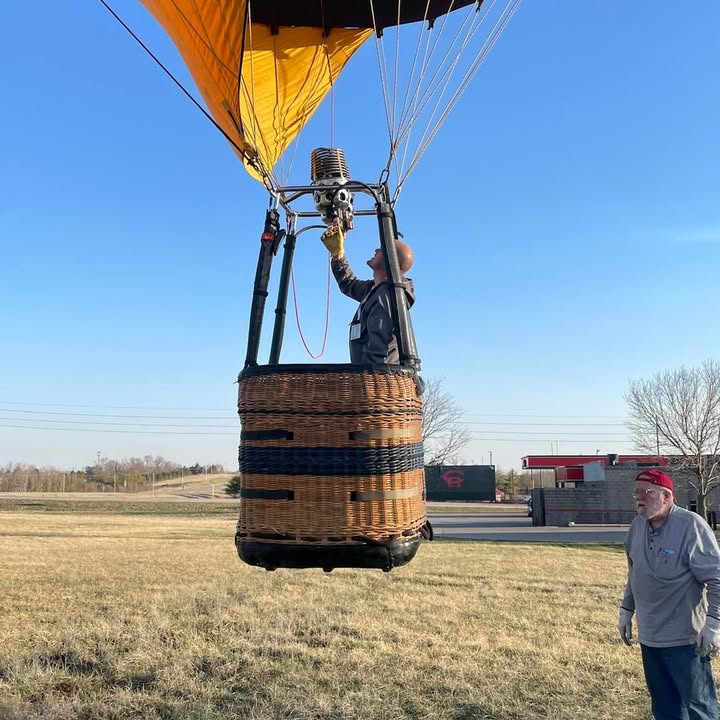 Reid had a solo flight last night.