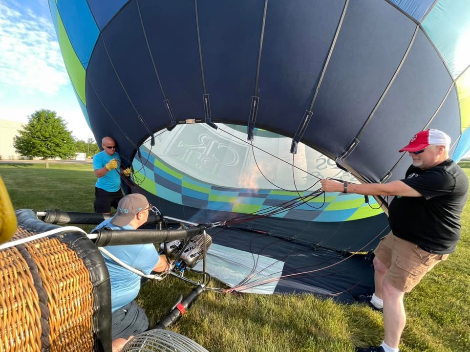 Gorgeous morning to fly!