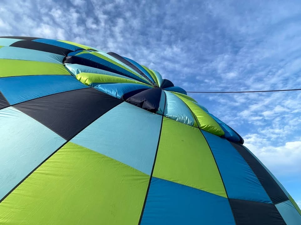 Gorgeous morning to fly!
