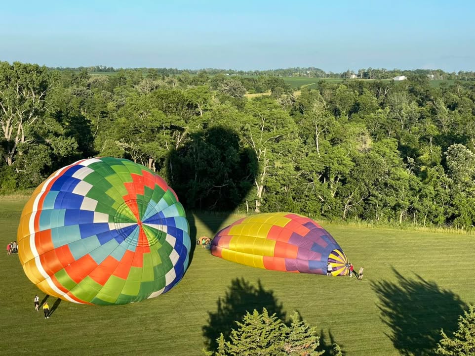 Mike’s birthday flight.