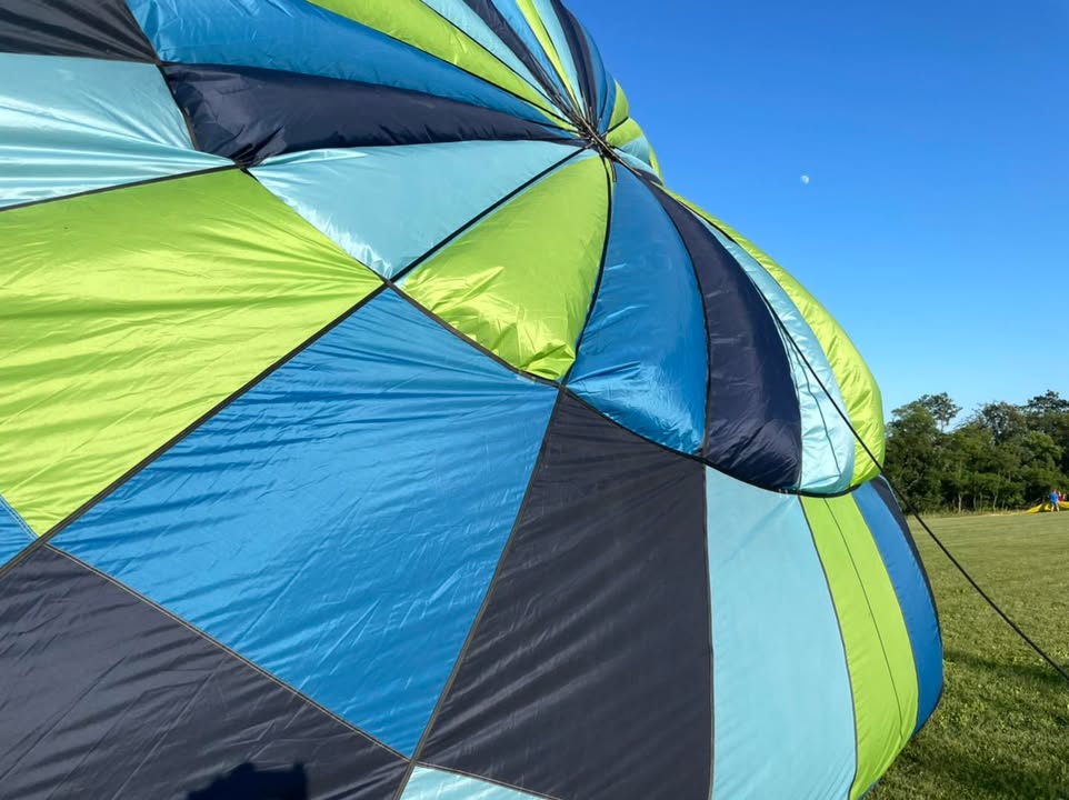 Mike’s birthday flight.