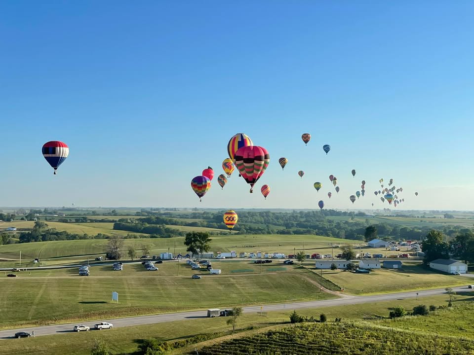 Sunday morning’s flight at the Classic.