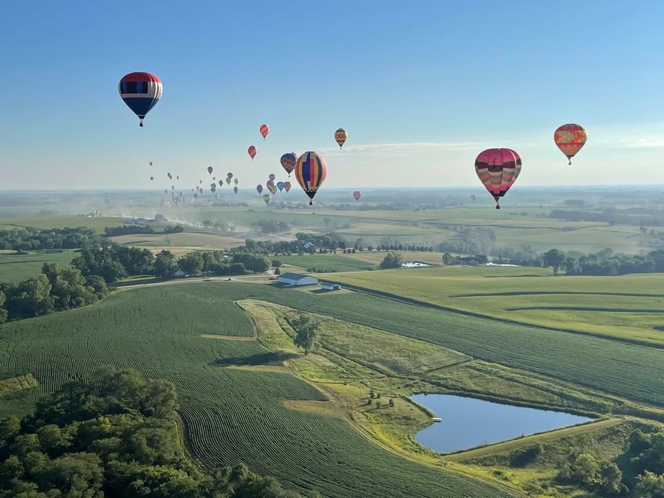 Sunday morning’s flight at the Classic.