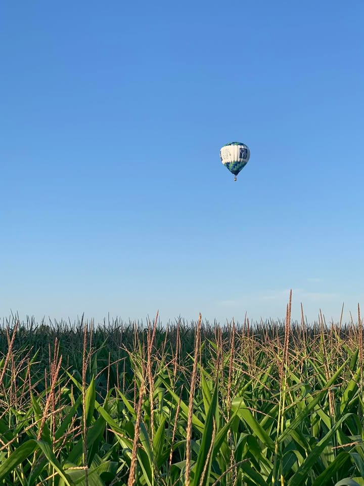 We launchd two ballons last night.