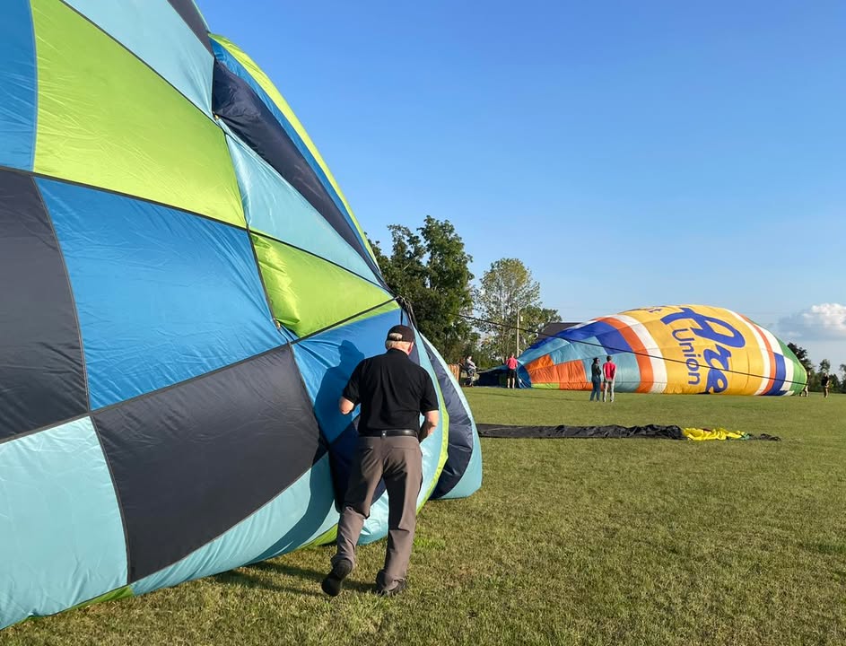 Crew launched and retrieved two balloons again last night.