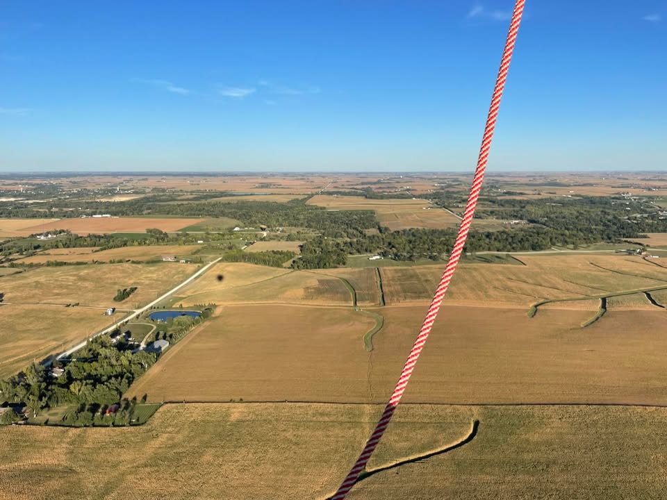 Fall flying in Iowa!