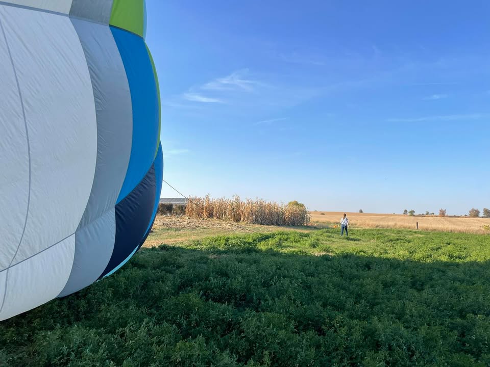 Crew launched and packed up two balloons last night.