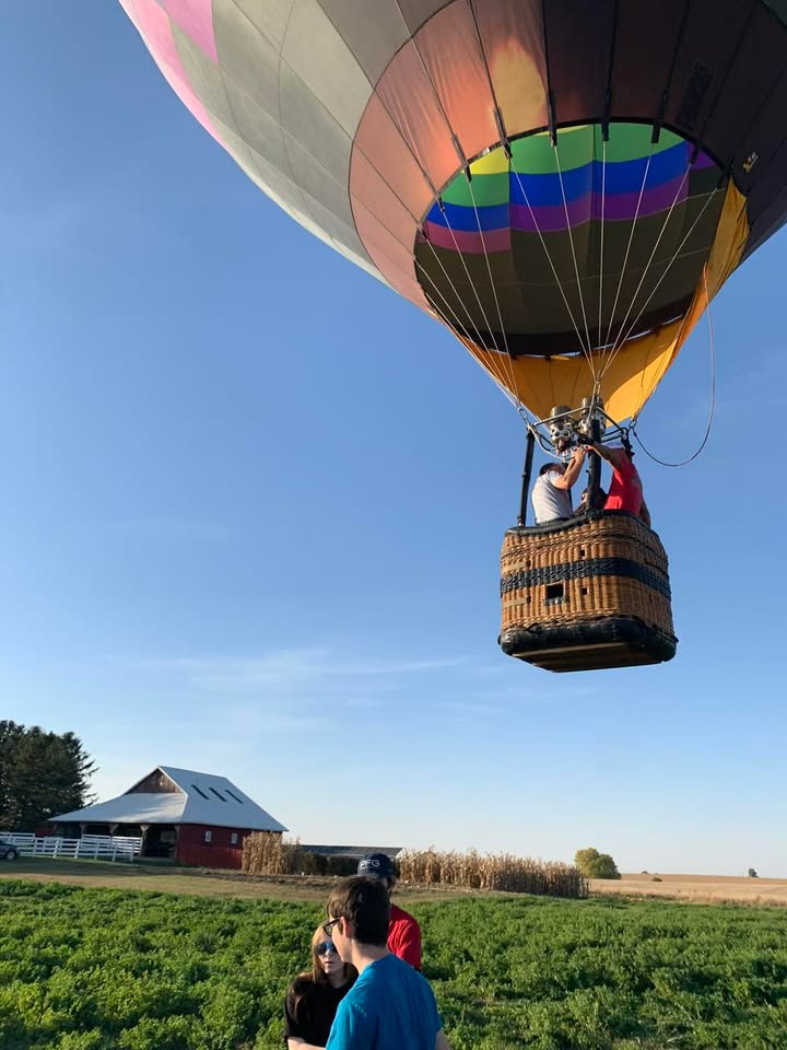 Crew launched and packed up two balloons last night.