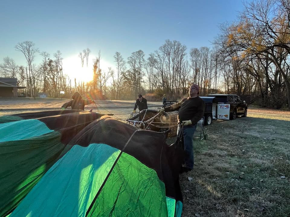 Saturday morning’s flight!