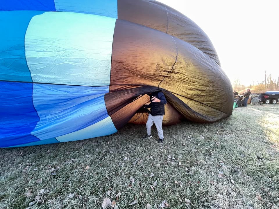 Saturday morning’s flight!