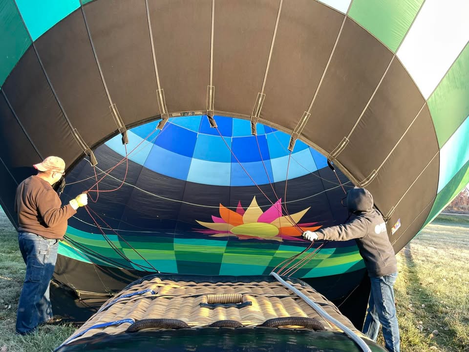 Saturday morning’s flight!