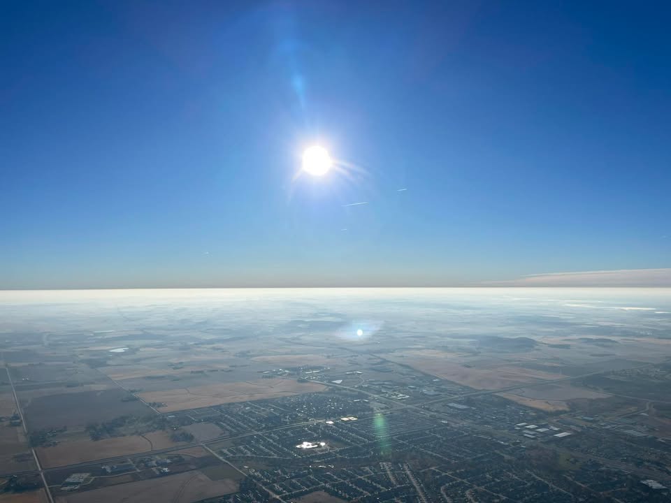 Saturday morning’s flight!