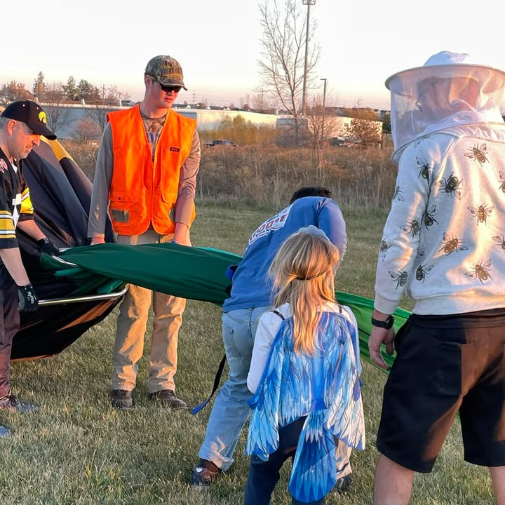 Halloween flight with my crew!