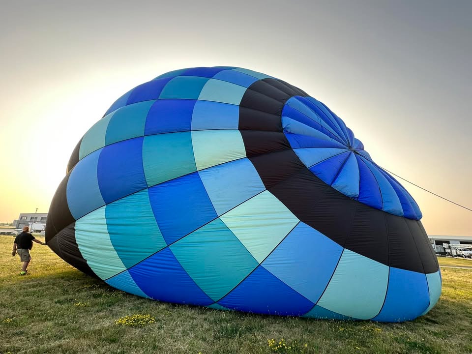 We flew this morning!