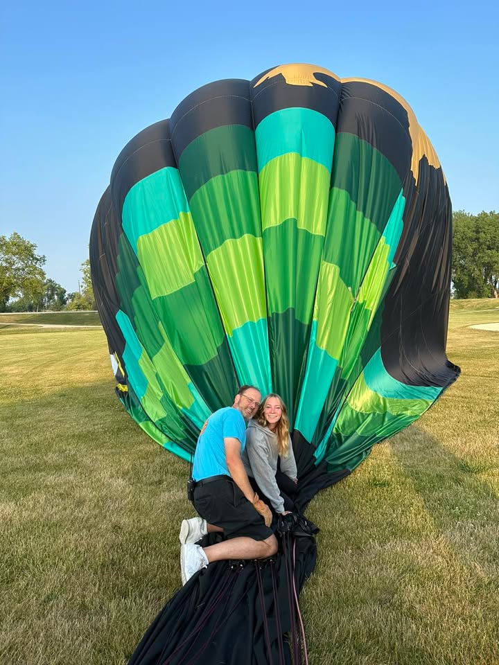 We flew this morning!