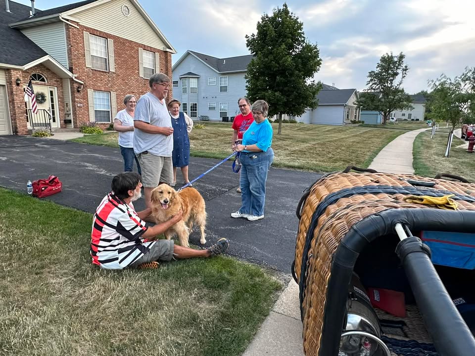 Another flight last night!