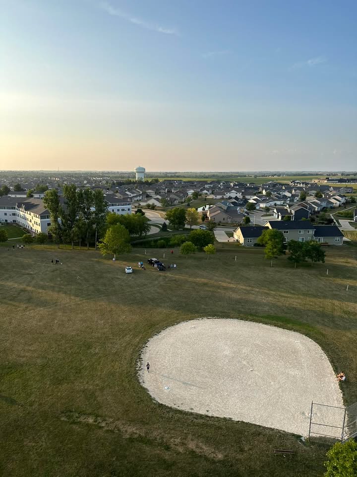 Evening flight over the Cedar Rapids/Marion area!