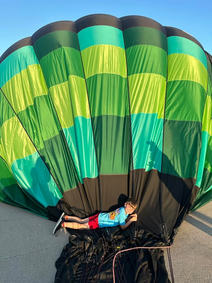 Flew in Anamosa last.