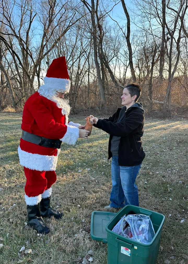 Santa flew tonight!