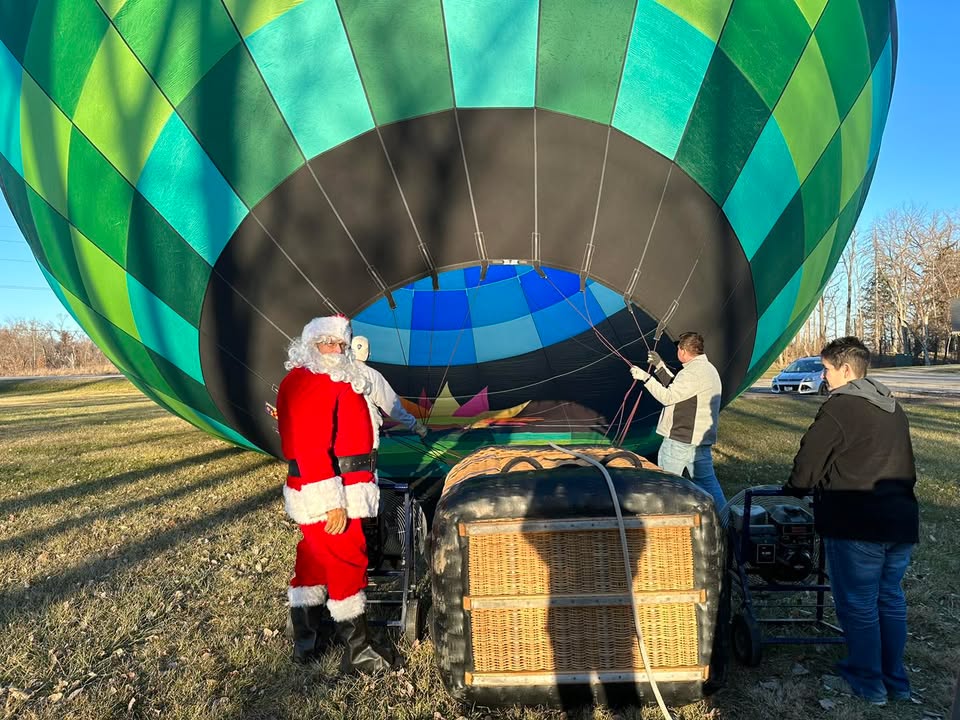 Santa flew tonight!