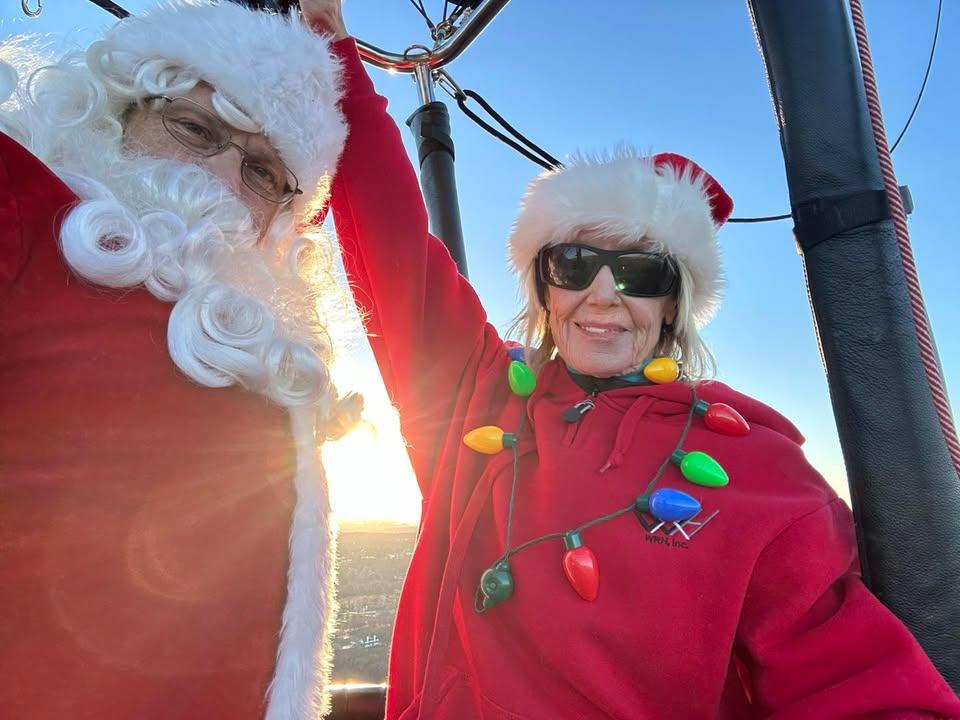 Santa flew tonight!