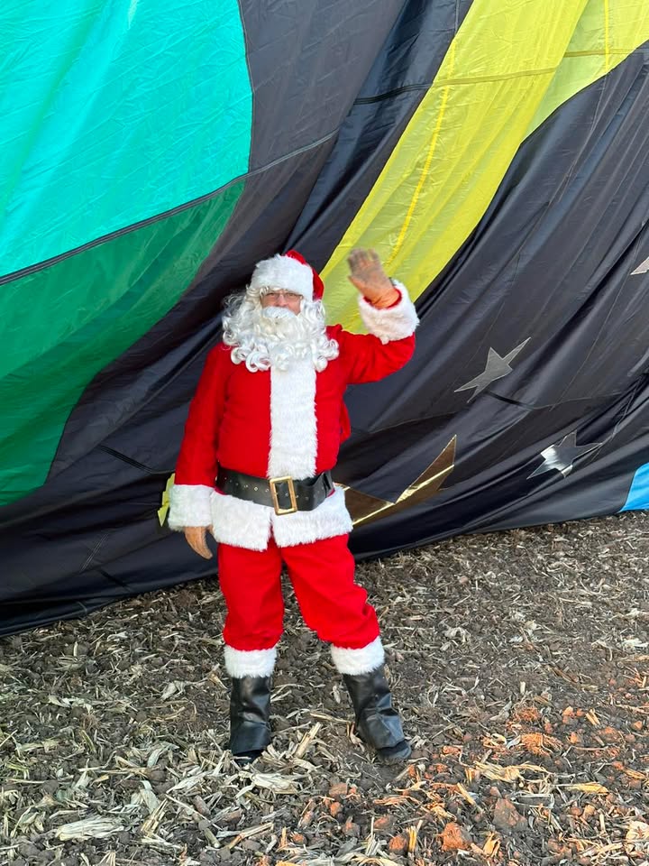 Santa flew tonight!