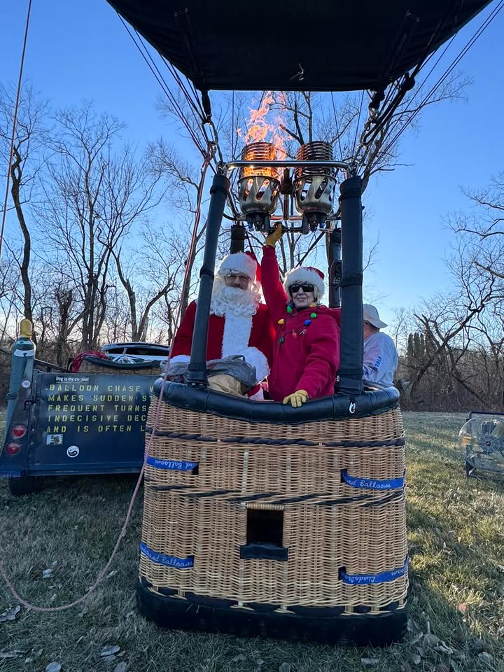 Santa flew tonight!
