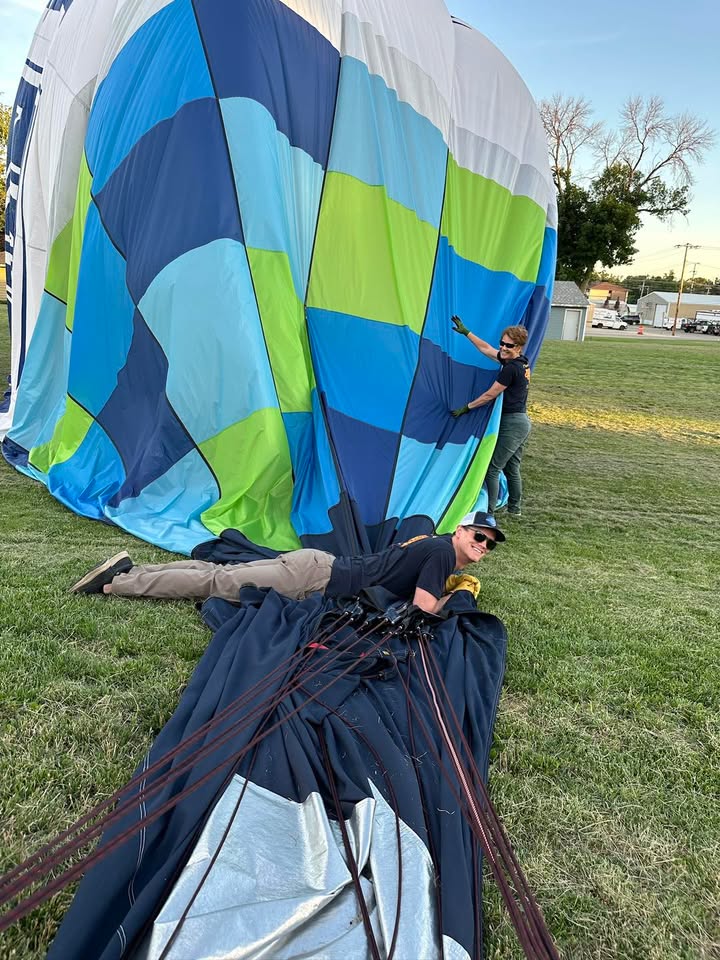 Gorgeous flight over Marion the other night!