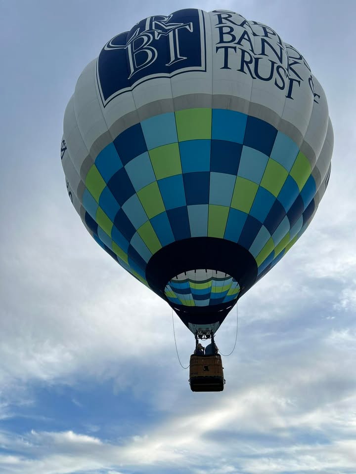 Lovely flight over Linn County last night!