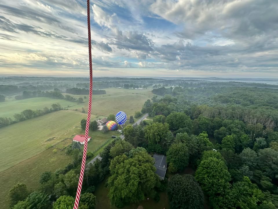 This morning’s flight.